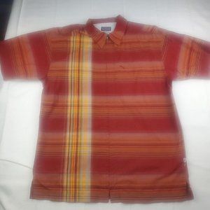Patagonia Men's Large Organic Cotton Rhythm Full Zip Shirt